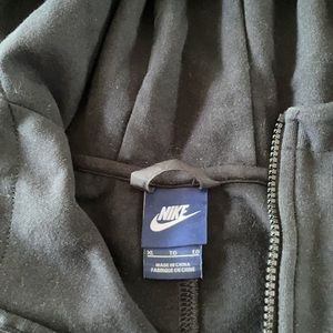 Black Nike XL zip swing style hooded sweatshirt